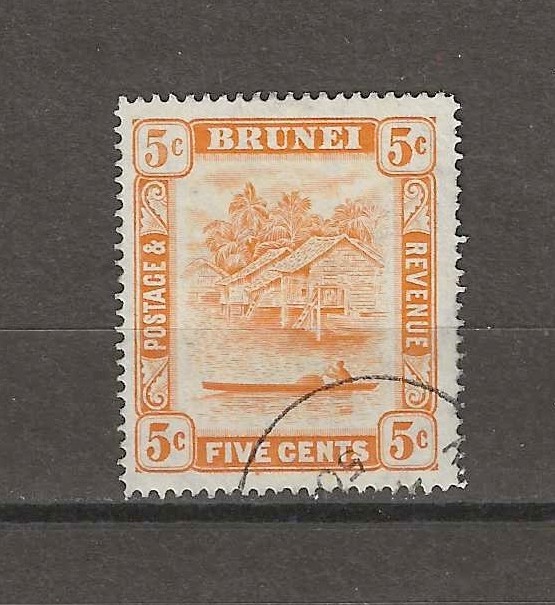 BRUNEI 1947/51 SG 82a USED