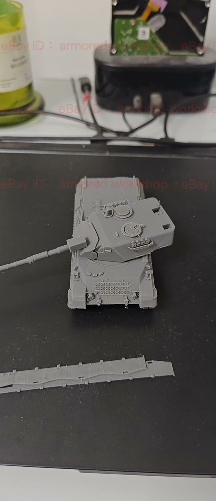 3D Printed 1/72 German Leopard A4 Main Battle Tank Unpainted