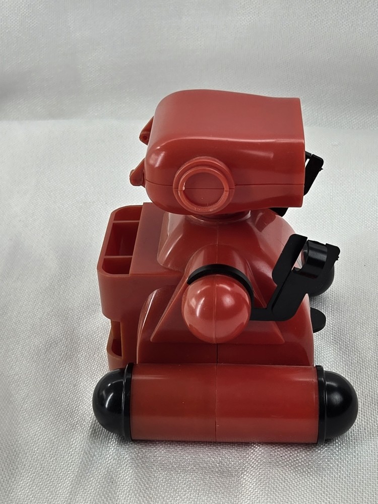Vintage Mr. Robot Desk Caddy Robot - Red