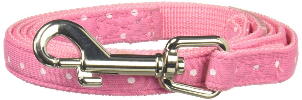 Dotty Lead Leashes Medium Pink