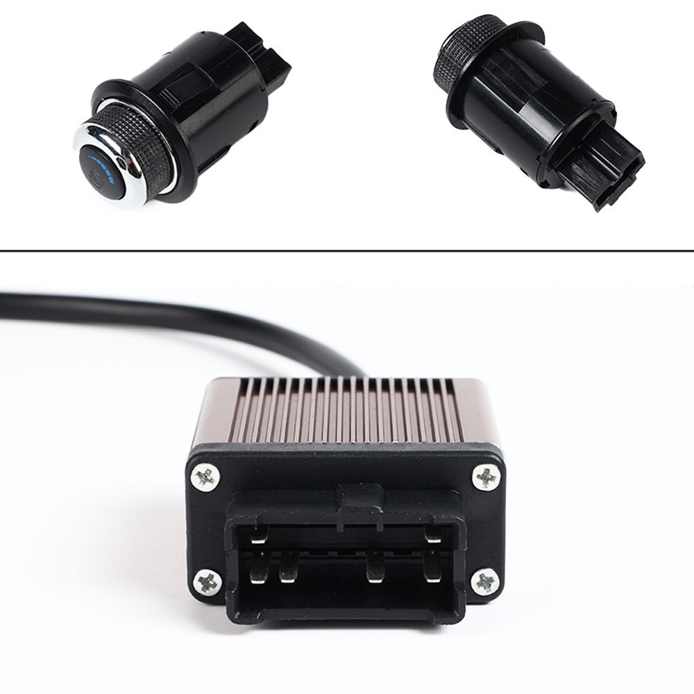 12V Car Seat Ventilation Heating Switch Controller Kit with Pre Wired Setup