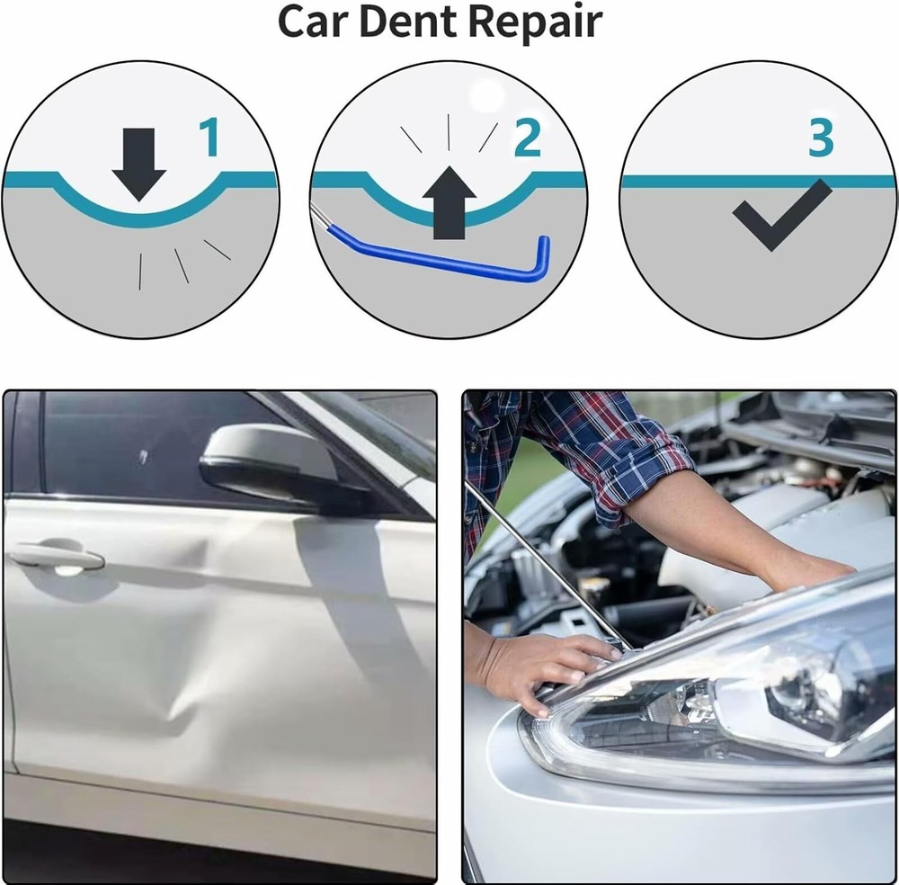 23Pc Emergency Auto Tool Window-Car Door Unlock/Lock Out Universal Tool Kits