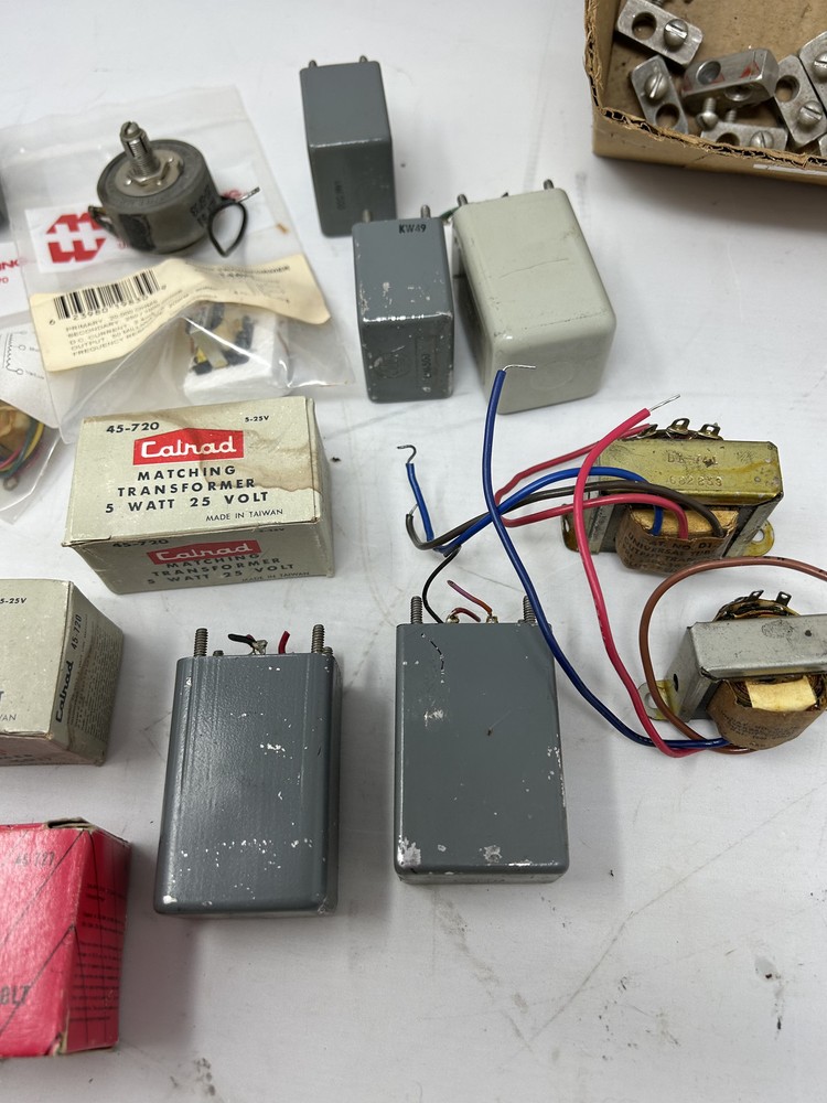 Audio transformers, UTC filters box of