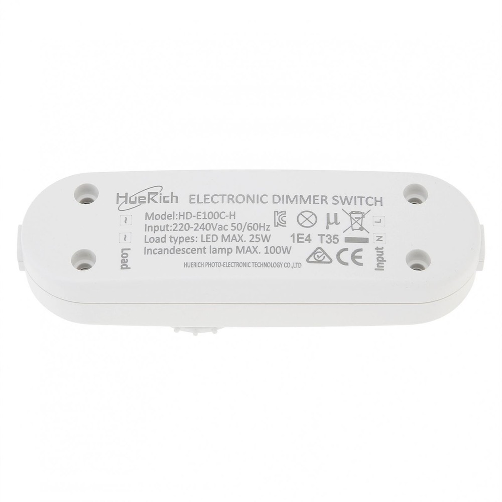 Brightness Dimmer Adjustable Controller Inline LED Dimmer Switch Full Range