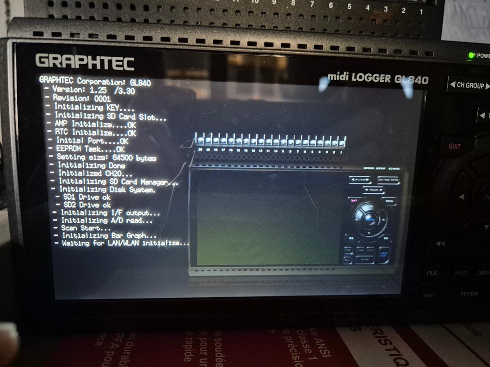 GRAPHTEC midi LOGGER GL840