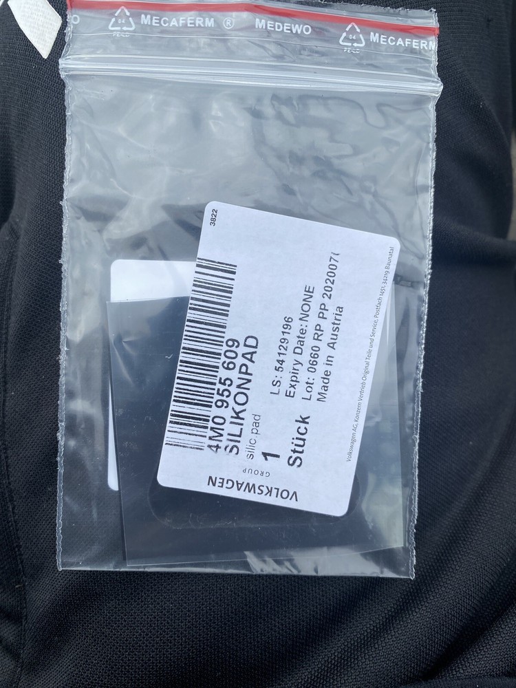 Audi Front Camera Silicone Pad 4M0-955-609