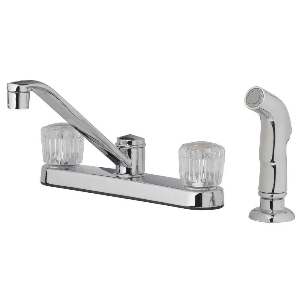 Oakbrook Essentials Kitchen Faucet Chrome Two Handle