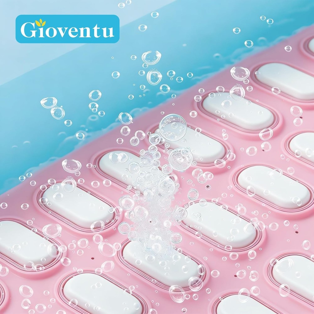 Portable Spa Bubble Bath Massager with 6 Adjustable Settings, Remote Control,