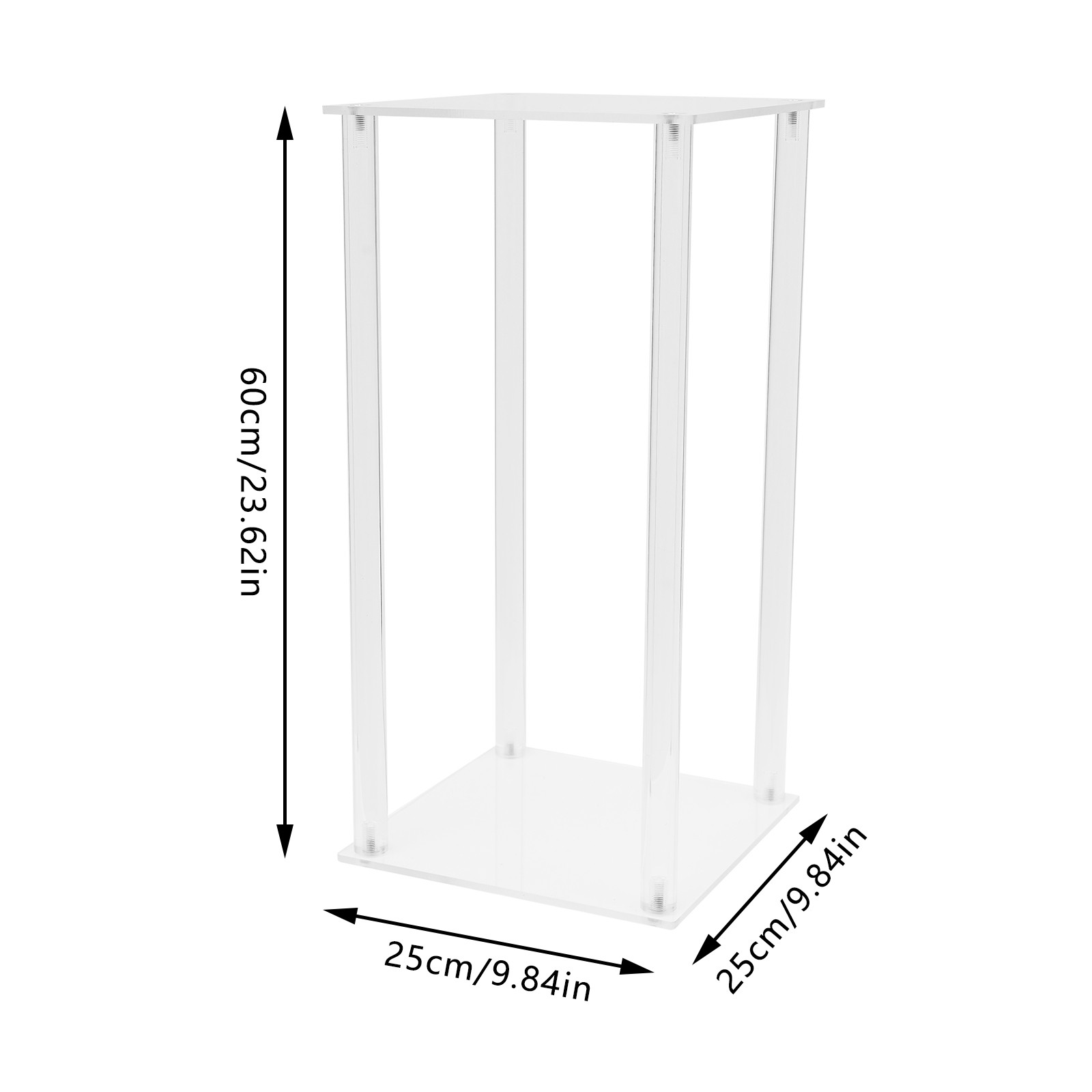 10* Acrylic Flower Rack For Wedding Bridal Party Decoration Prom Flower Stand