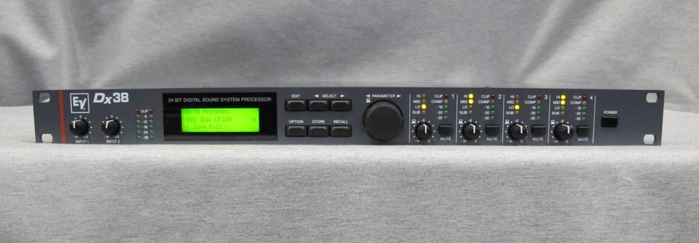 Electro-Voice EV Dx38 Digital Sound System Processor