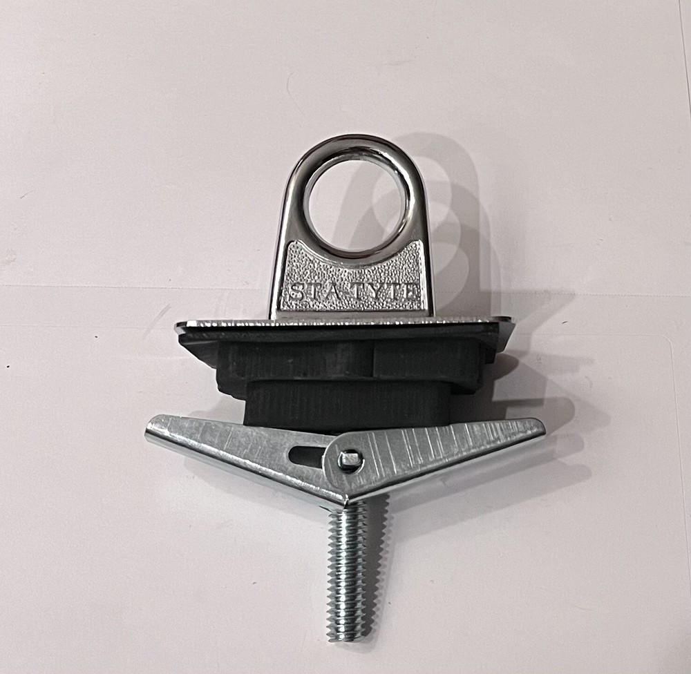 Sta-Tyte COT202B ~ ANCHOR POINTS TOGGLE BOLT ~ 3/8" CHROME ~ 3 1/4" X 2 1/4"