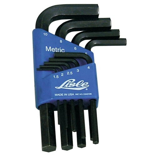 METRIC HEX KEY SET LIS42300 Brand New!