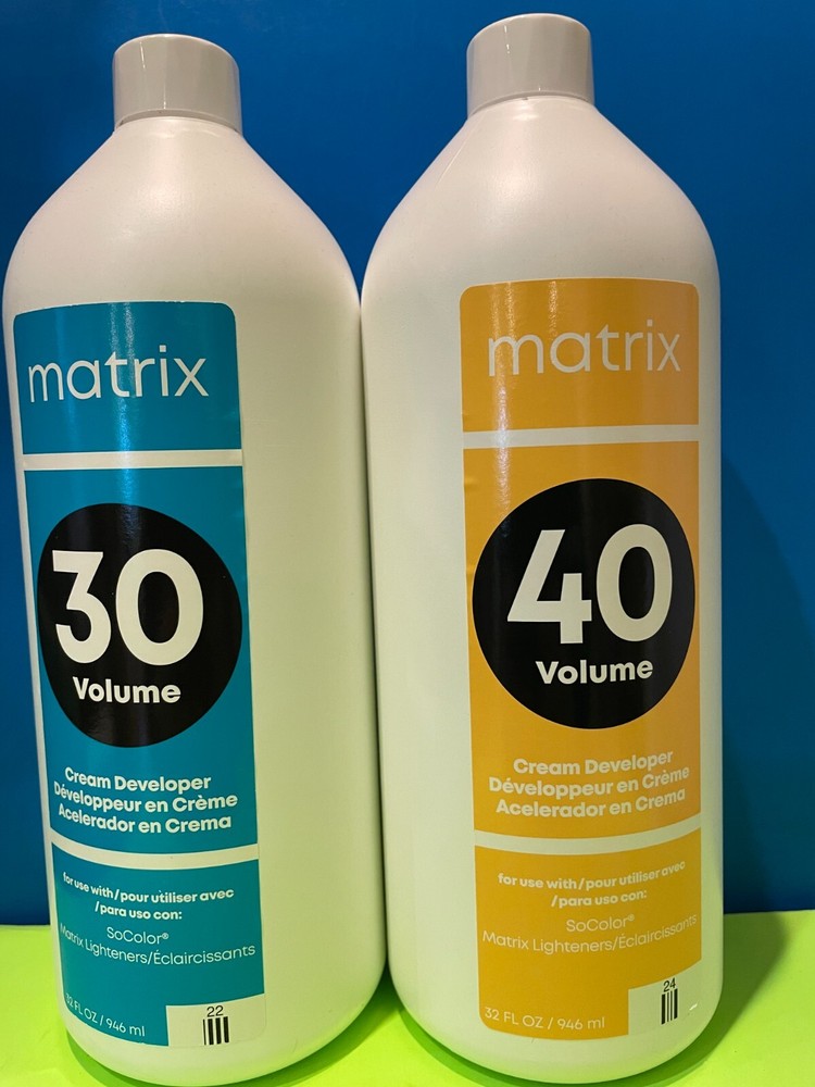 Matrix Cream Developer 10, 20, 30, 40 Volume (Choose) New & Authentic