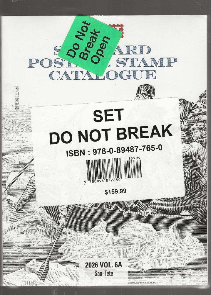2026 Scott Postage Stamp Catalog...Volume 6 A & B... Worldwide Countries San-Z