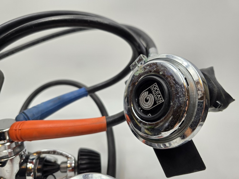 Ocean Dynamics Scuba Diving Regulator Set With Accessories Read