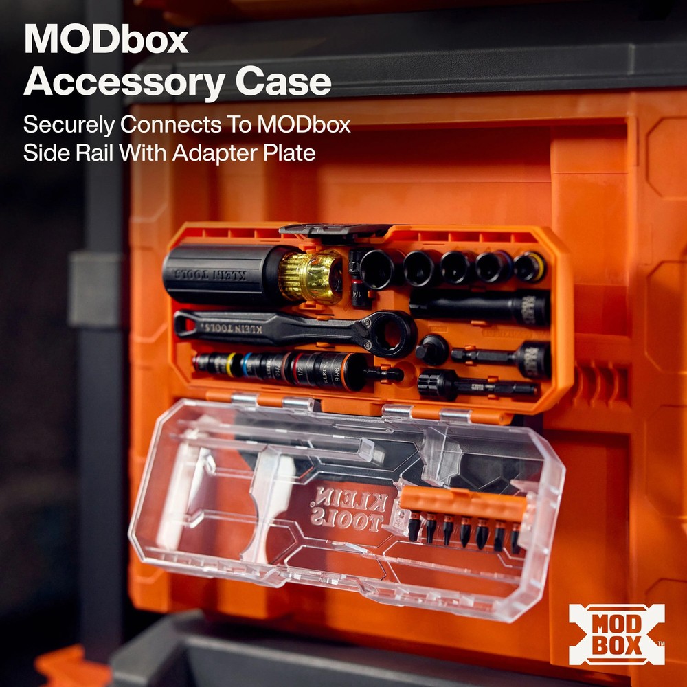 Klein Tools 65301KNECT KNECT Pass-Through and Flip Socket Starter Set, SAE