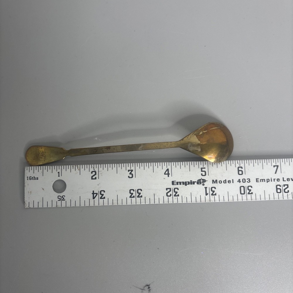 KOREAN Copper Jam Jar w/Brass Spoon