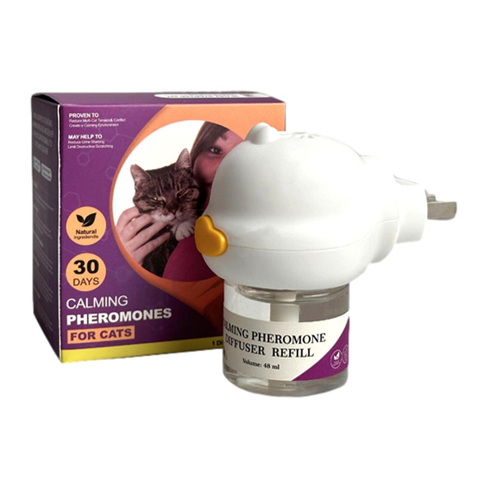 Pheromone Diffuser for Cats Cat Pheromone Plug-In Relaxants Start Kit for Calm