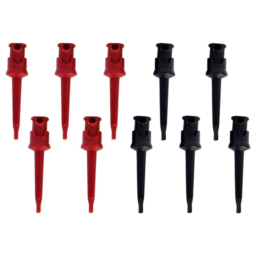 Professional quality Copper Grabber Clips for Multimeter Testing (Pack of 10)