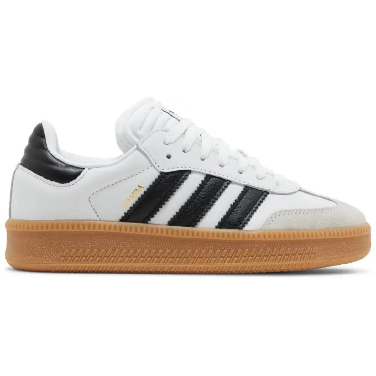 Adidas Samba XLG Junior White/ Black/ Gum JH6516 Fashion Shoes