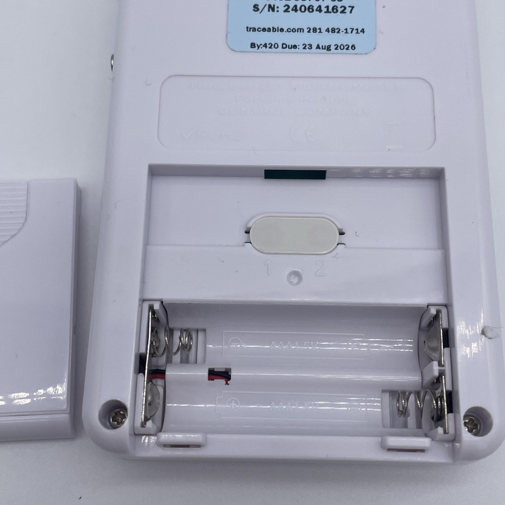 Traceable Excursion-Trac Data Logging Thermometer Only No Probes