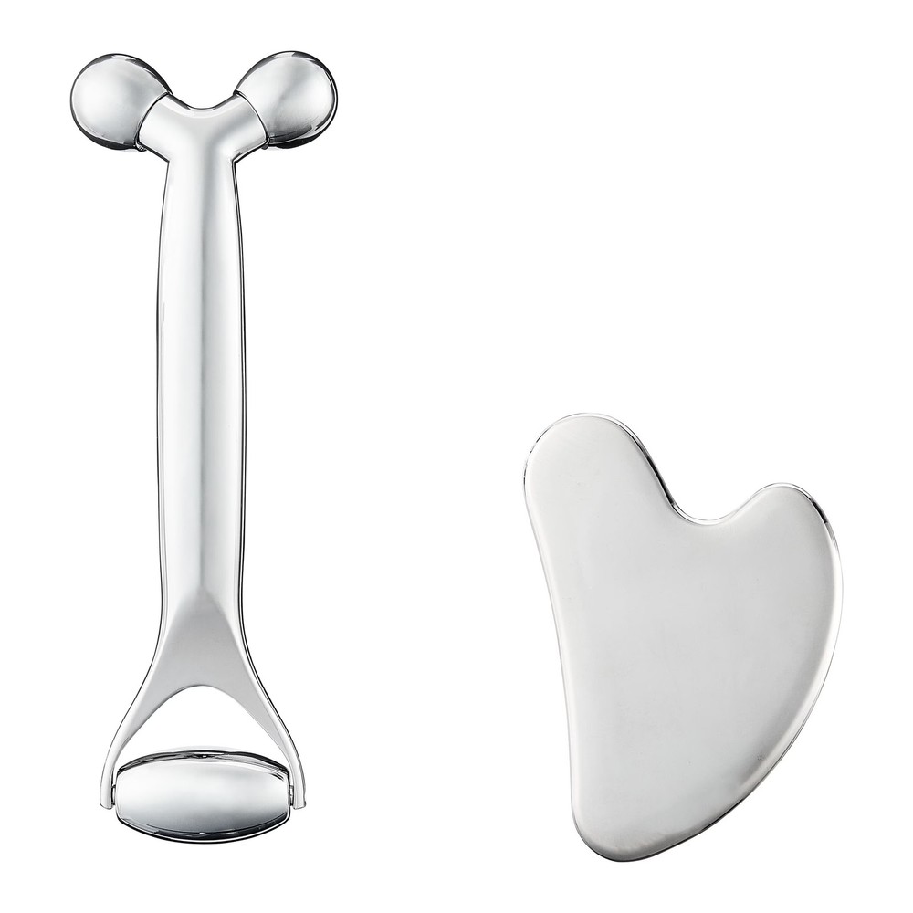 Equate Gua Sha and Face Roller, 2 Piece