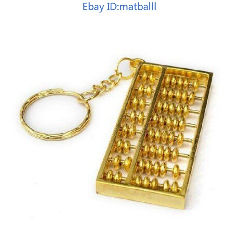 Alloy Copper Abacus Wealth Pendant Decor Gift