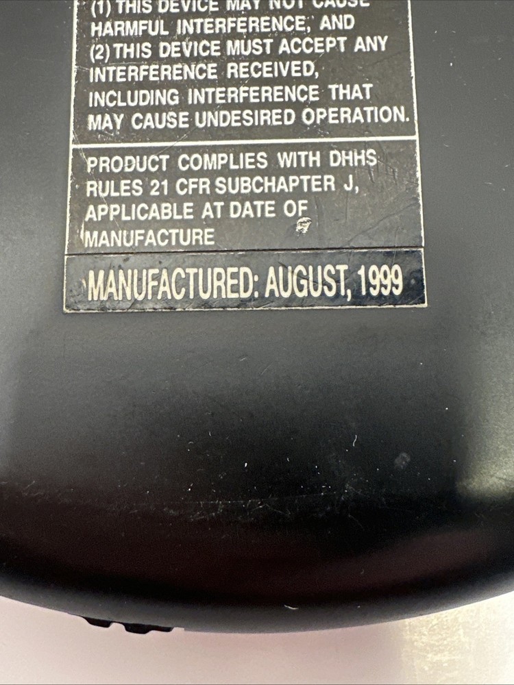 Lenoxx Sound Programmable Compact Disc Player Model CD-51 AC/DC Plug In