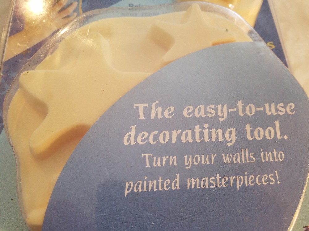 Sponge Prints Strars Pattern Faux Finishing Tool by Wall Concepts Plus 1102