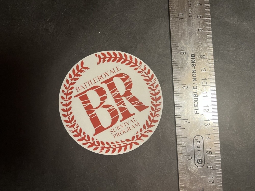 Battle Royale Clear Sticker