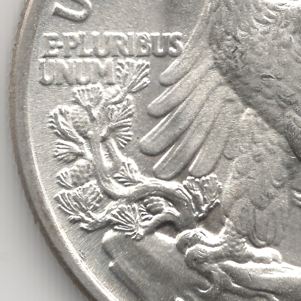 1943 Walking Liberty Half Dollar, MS