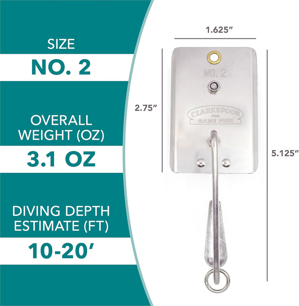 Fishing Planer - Multiple Sizes - Braced Design Size 2-10-20'