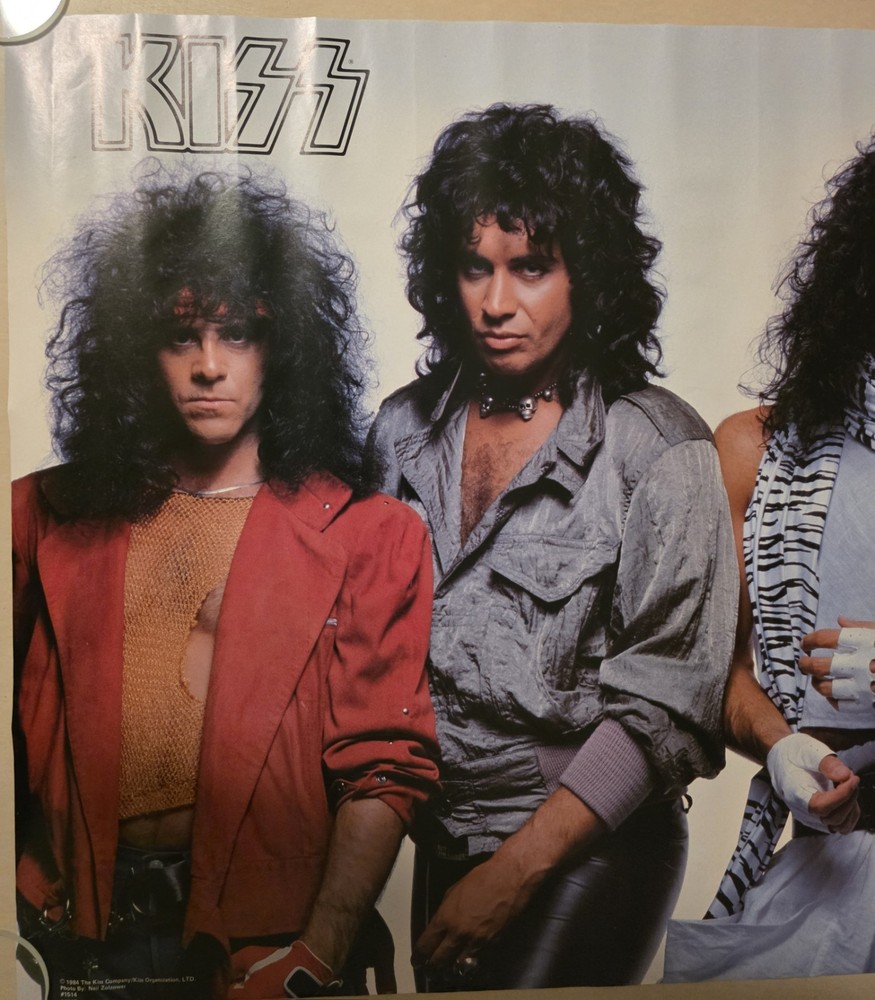 1984 KISS BAND POSTER