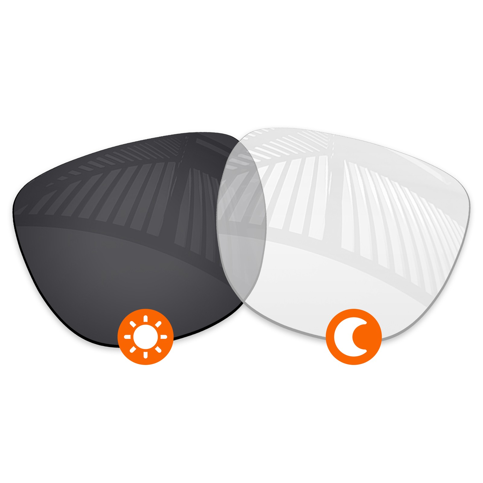 Replacement Lenses for-RayBan Meta Wayfarer RW4012 53mm (Gen 2) Photochromic