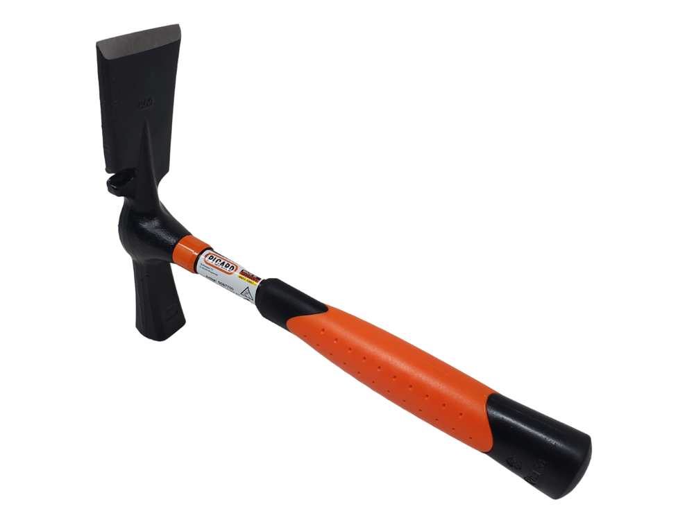 Picard Mason Bricklayer Hammer, wide chisel pattern