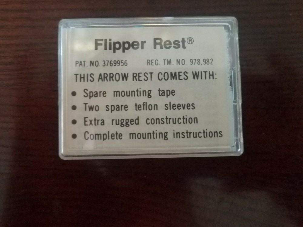 Flipper Rest Folding Arrow Rest