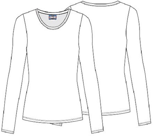 Cherokee Workwear Originals Long Sleeve Underscrub Knit Tee | 4881