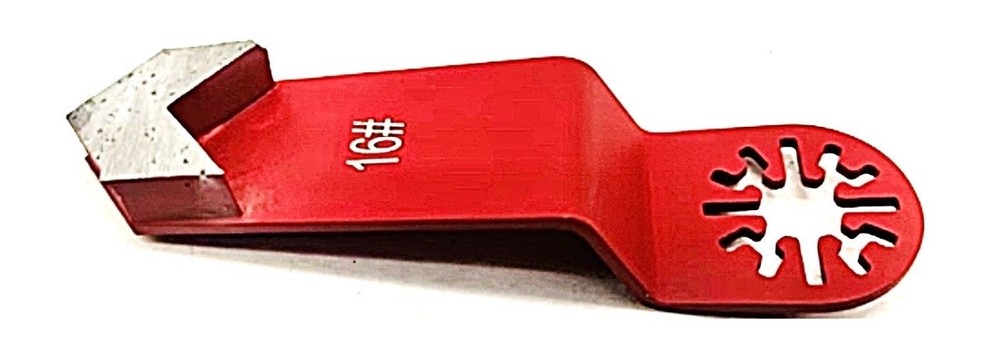 Triangular Grinding coating removal segment Oscillating Multi-Tools 16 grit 5pk