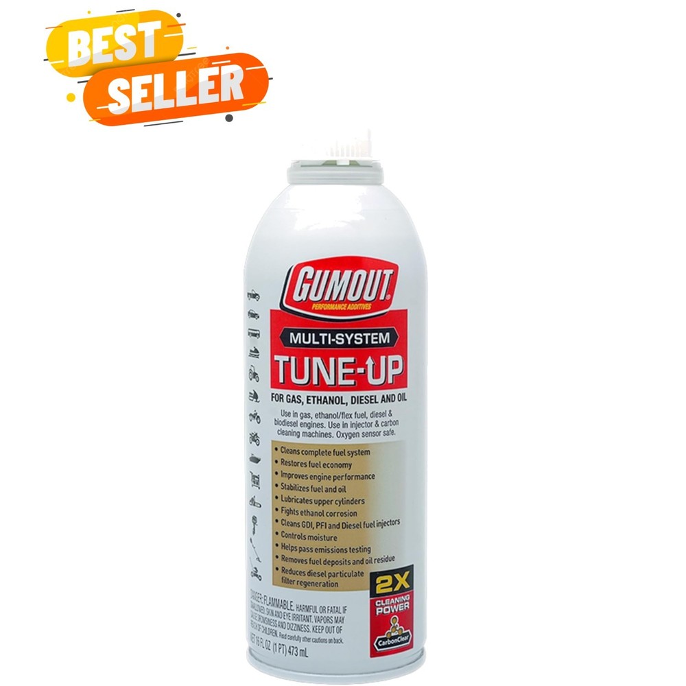 Revitalize Engine Performance with 16 oz Multi-System Fuel Cleaner & Stabilizer