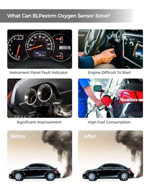 4-Pack Oxygen O2 Sensor Set Compatible with 2006-2007 GM Trucks & SUVs