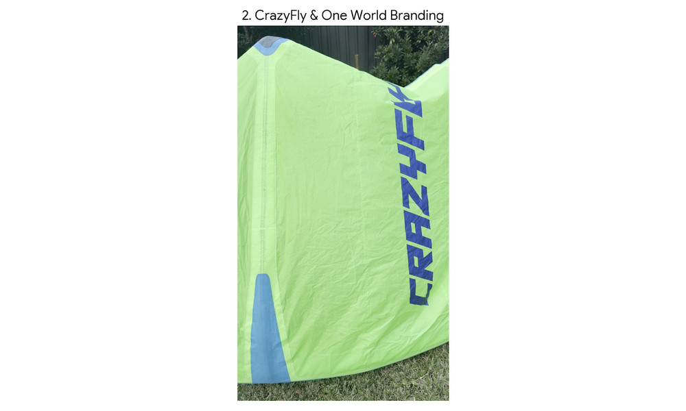 Crazyfly 10 m Kiteboard Sculpt Kite