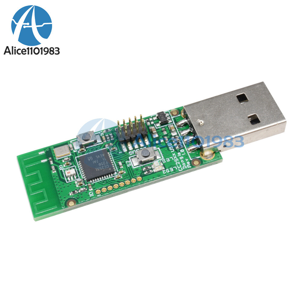 Zigbee CC2531 USB Sniffer Packet Protocol Analyzer with Antenna
