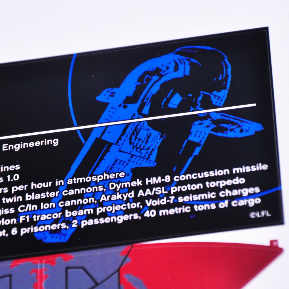 Replacement sticker for set 75060 Precut sticker