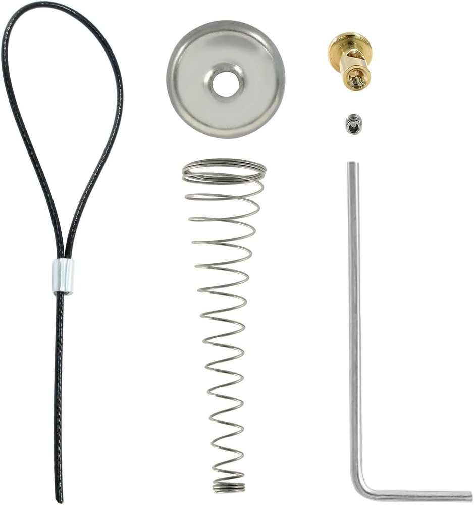 Adjustable Gate Latch Cable Pull Spring Release Self-Closing Fence Door Opener