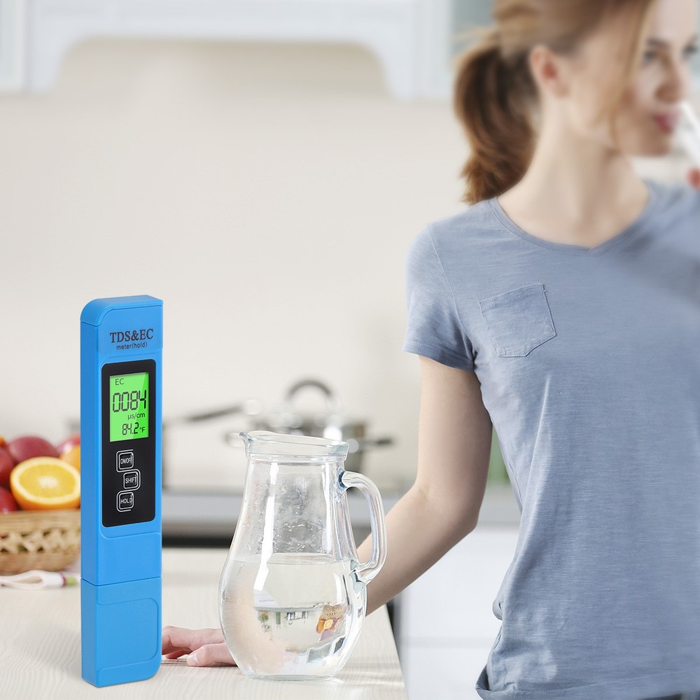2PCS TDS Meter Digital Tester Handheld Water Quality Testing Kits 0-9990ppm