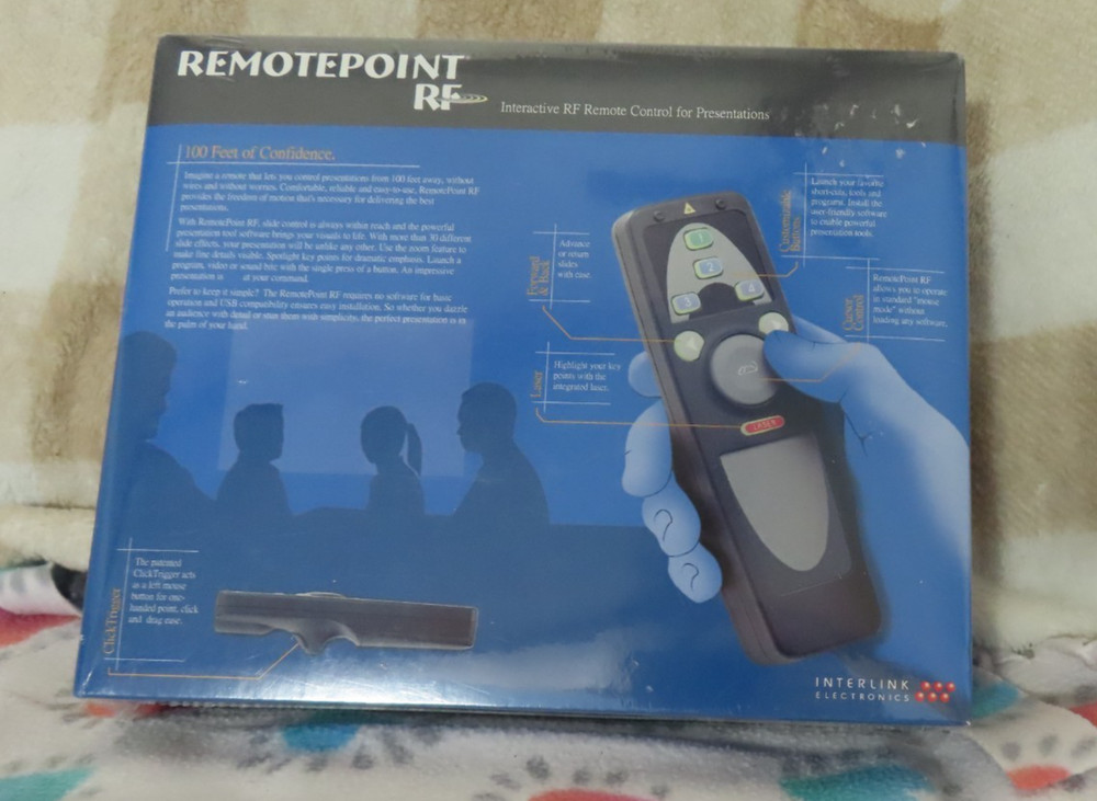 New Interlink Electronics VP4810 RemotePoint RF Control, NIB