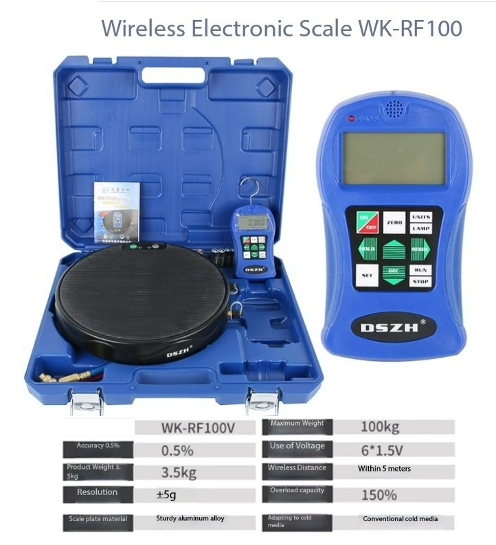 Wireless Refrigerant Electronic Scale Quantitative Charging Weighing Scale