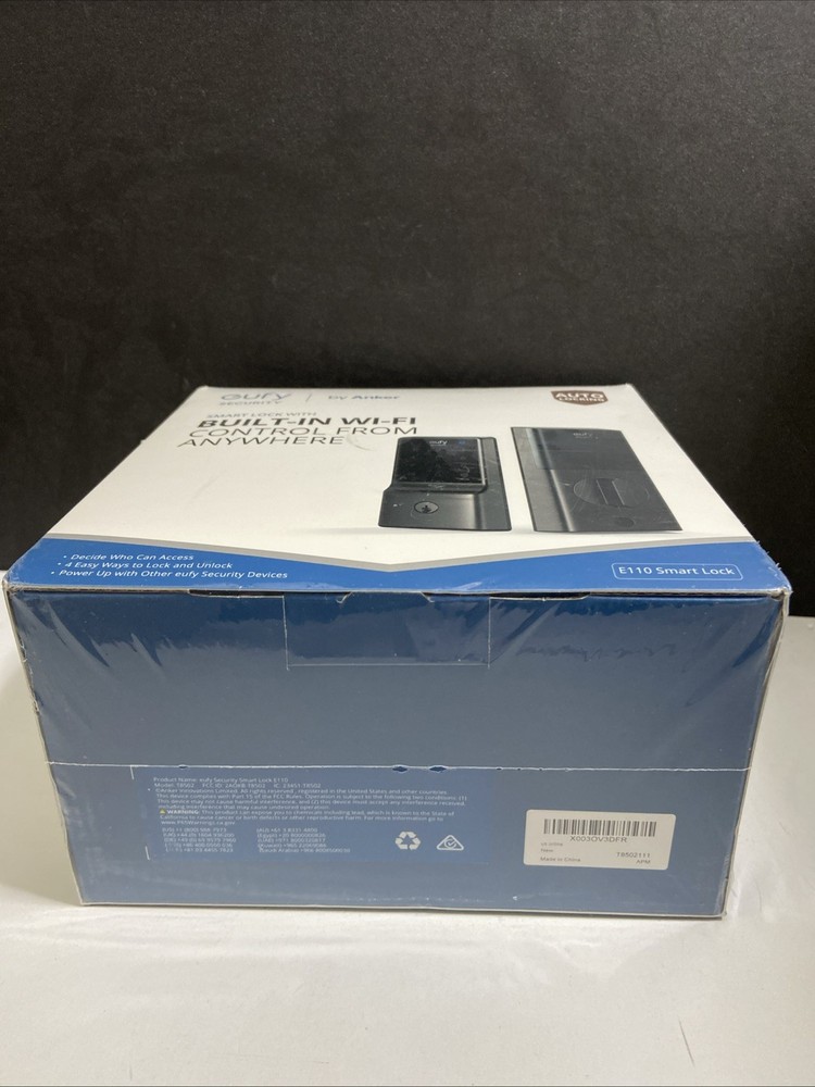 Eufy E110 Smart Lock- New👍👍