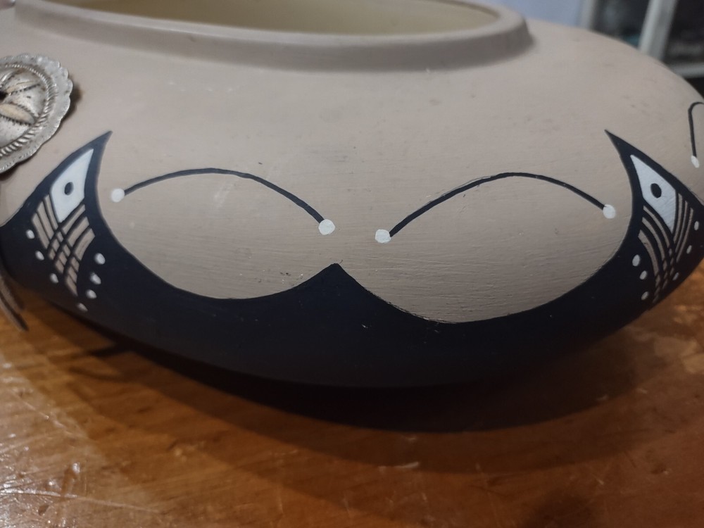 Native American Pottery Signed