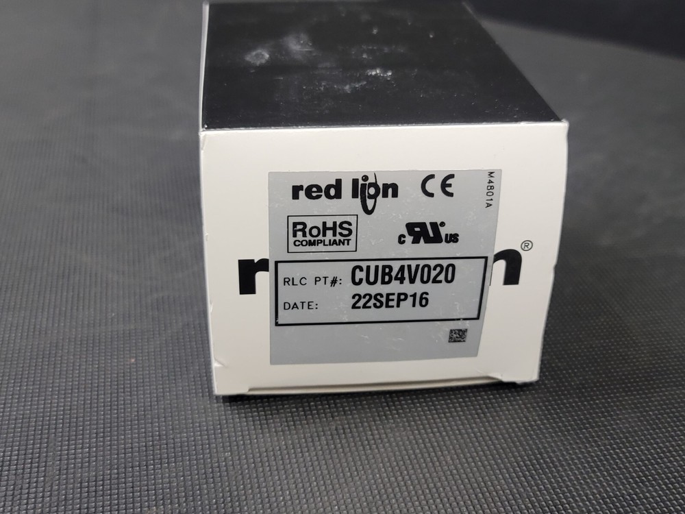 Red Lion Miniature DC Voltmeter Model CUB4V020